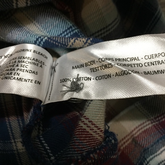 Ariat Plaid Button Up Shirt Women’s XS Tunic Side Buttons Casual Workwear - Picture 8 of 9